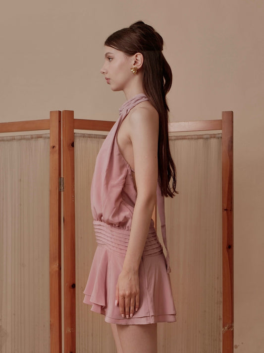 Sylvie Dress - Dusty Pink