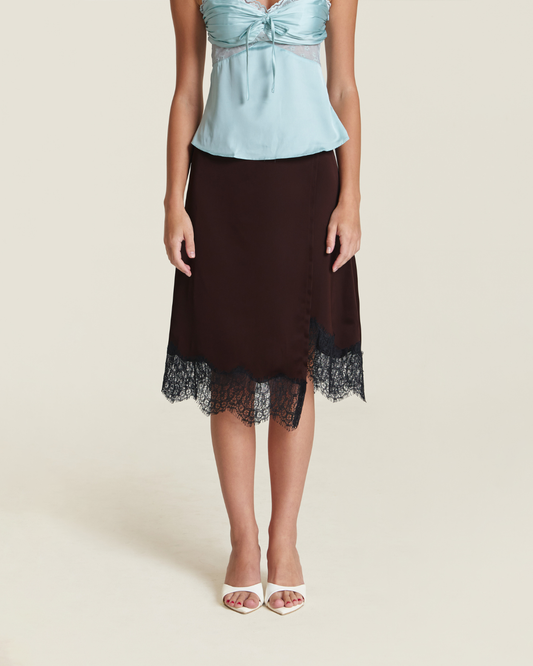 Hazel Skirt - Espresso