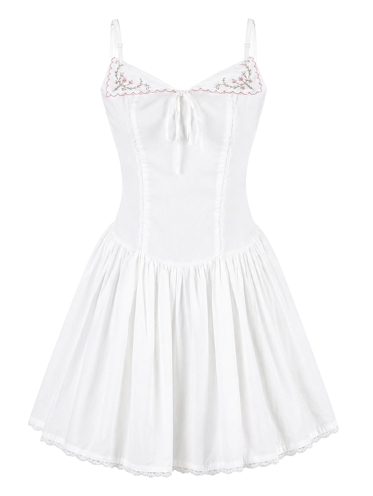 Coraline Dress - White Petal