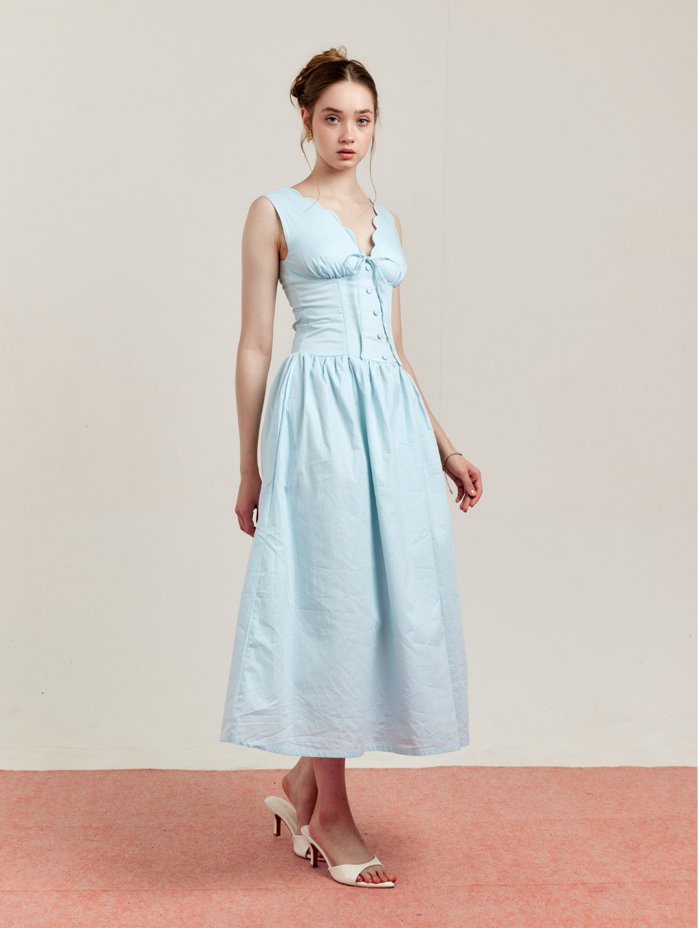 Clementine Dress - Blue