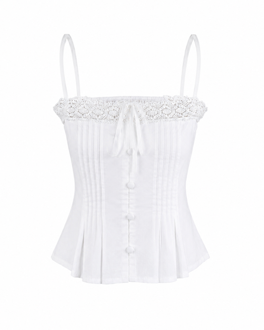 Isabelle Top - White