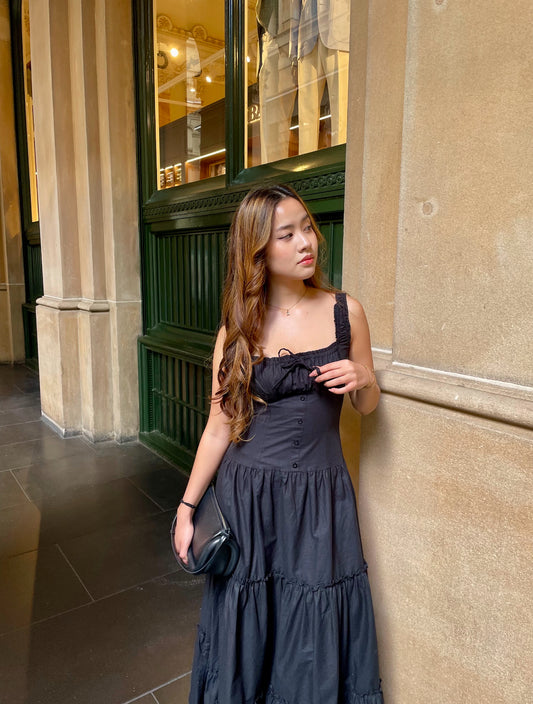Zola Maxi Dress - Black