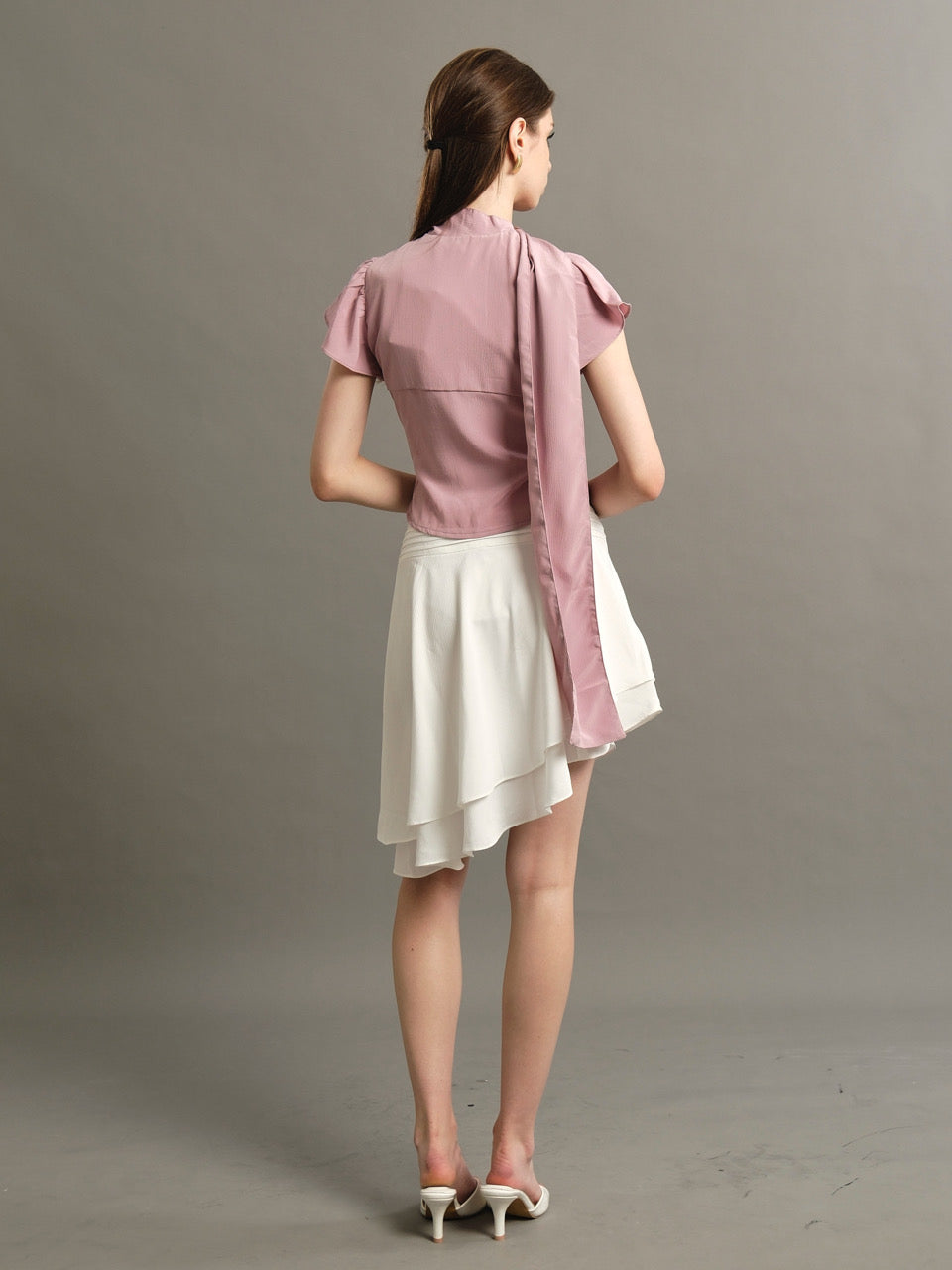 Lola Midi Skirt - White