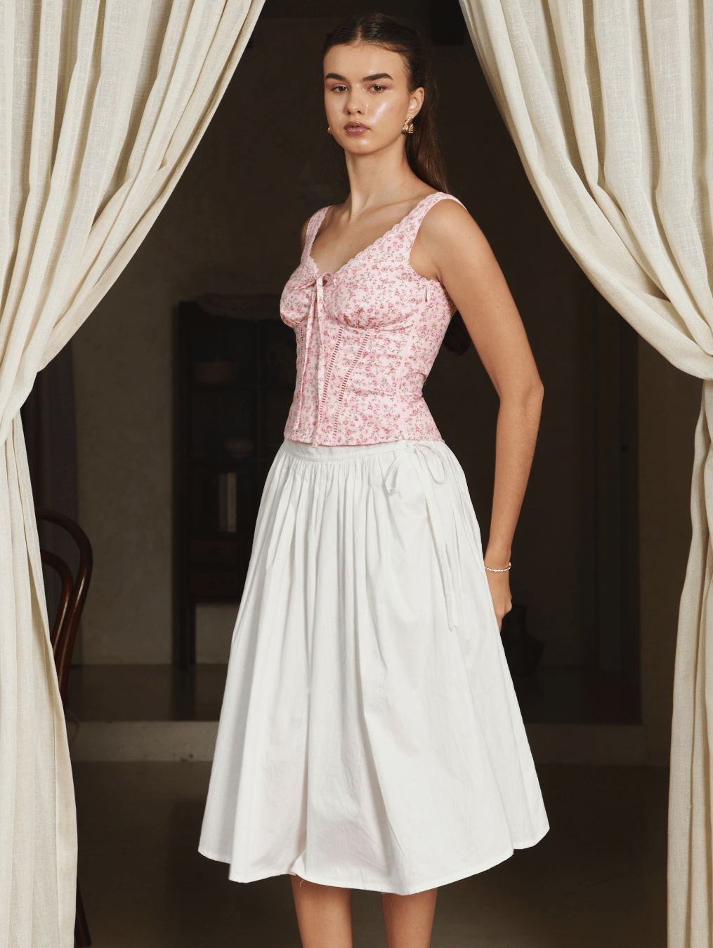 Gianna Skirt - White