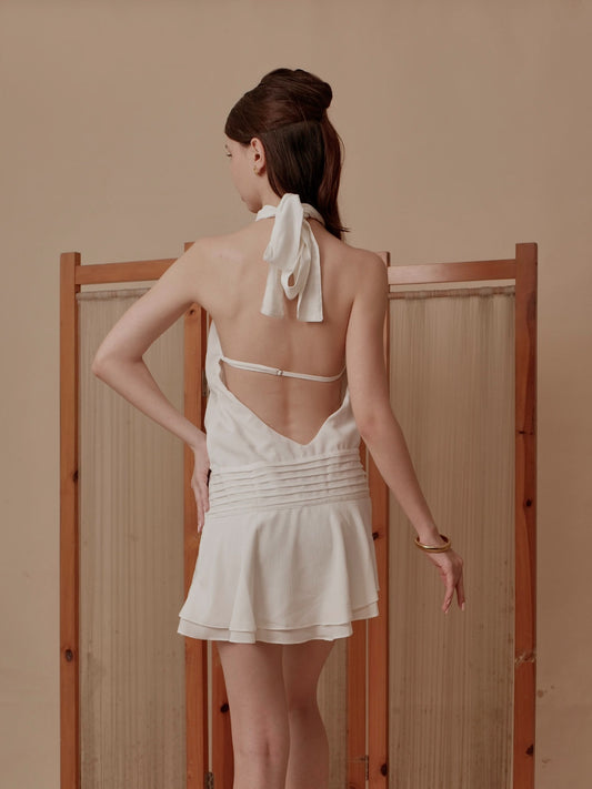 Sylvie Dress - White