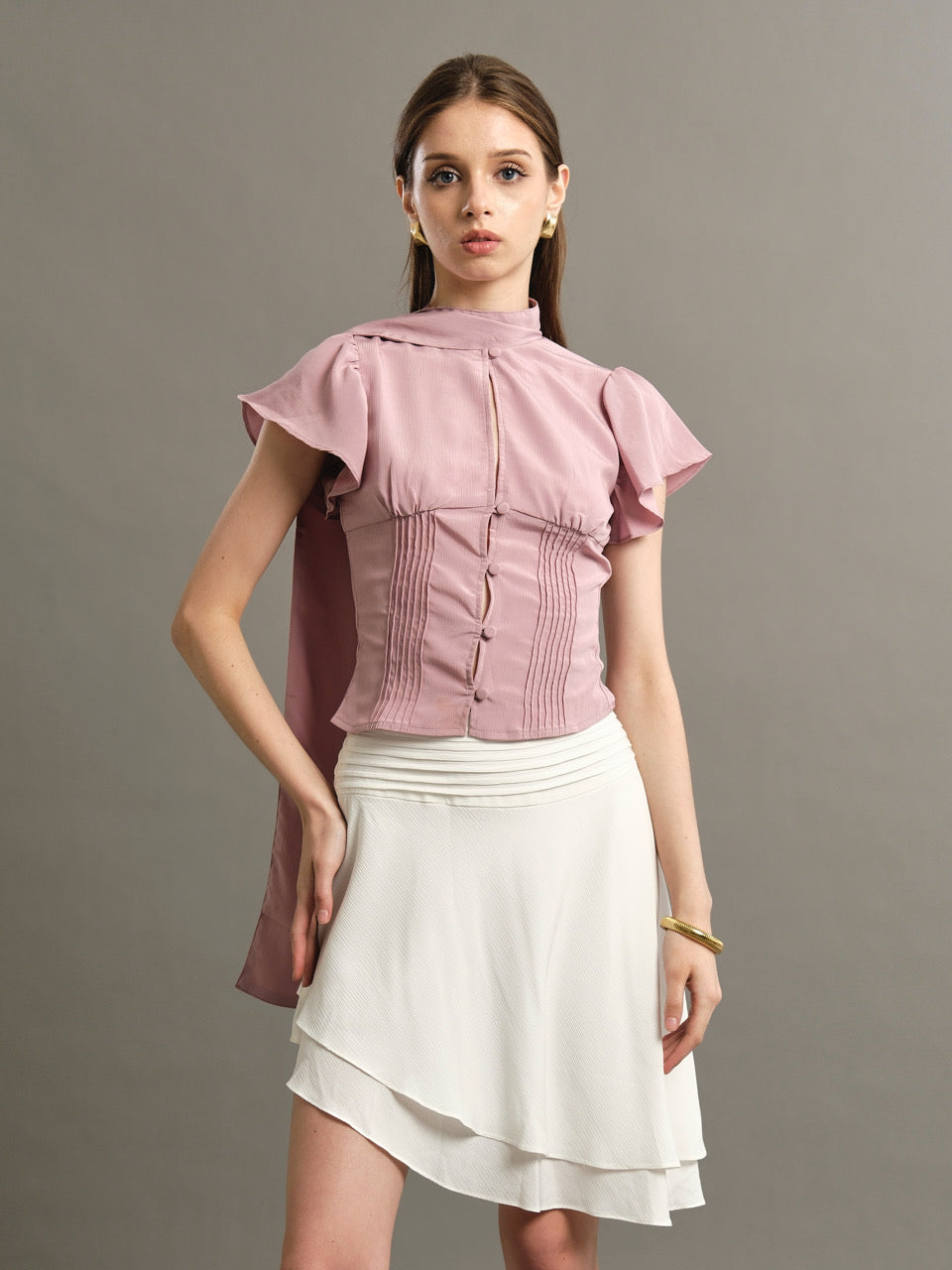 Coco Top - Dusty Pink