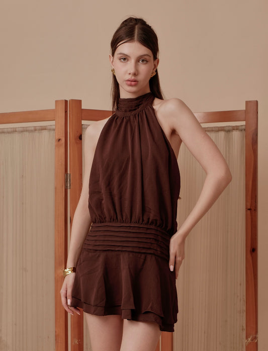Sylvie Dress - Espresso