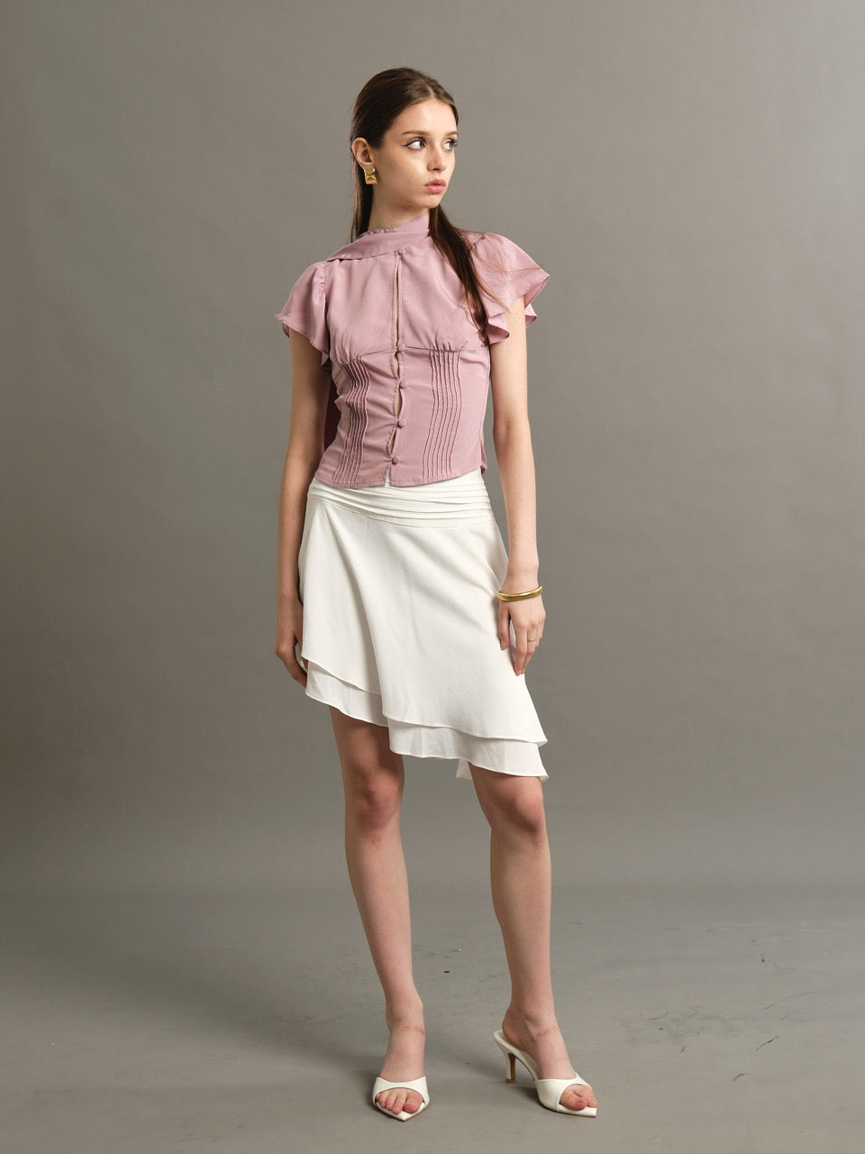 Coco Top - Dusty Pink