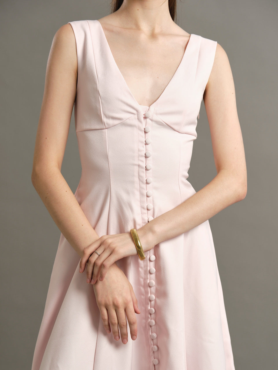 Elizabeth Dress - Baby Pink