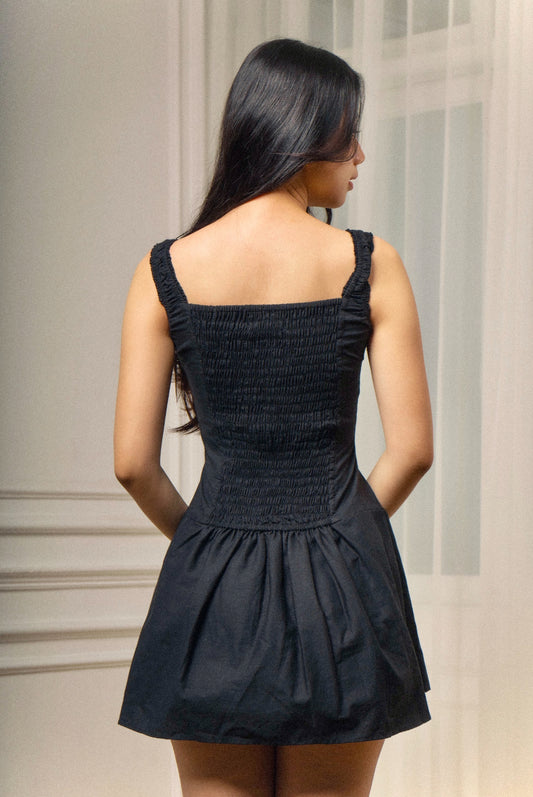 Delilah Mini Dress - Black