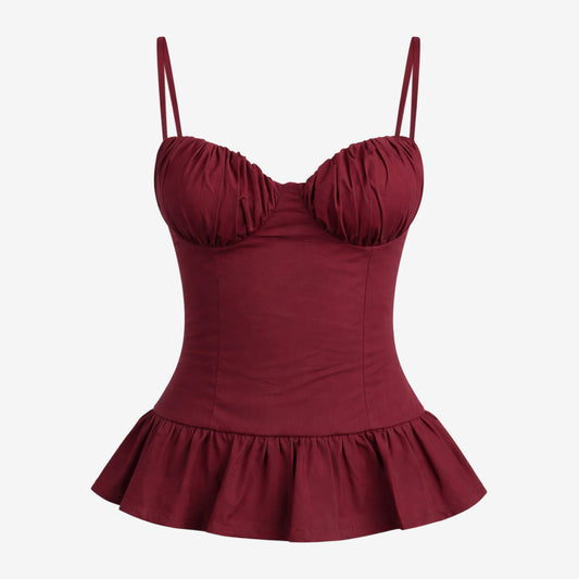 Margot Top - Maroon