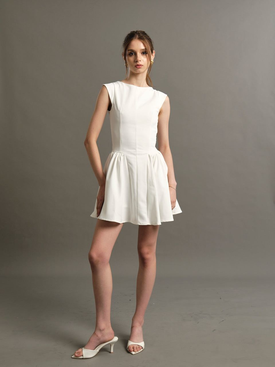 Persephone Dress - White