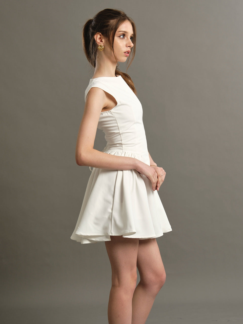 Persephone Dress - White