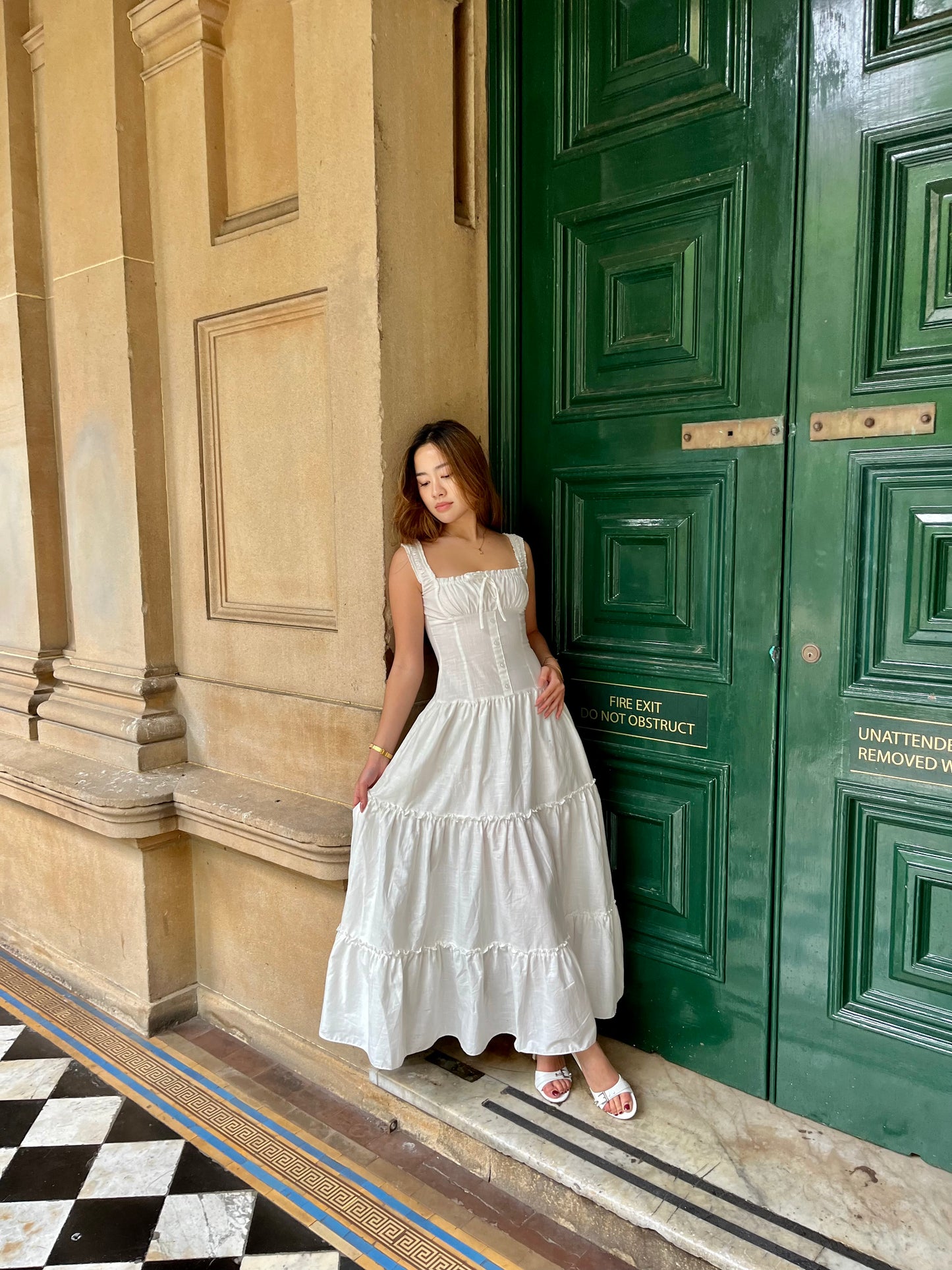 Zola Maxi Dress - White