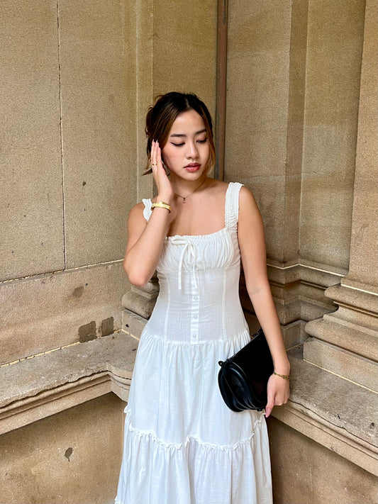 Zola Maxi Dress - White