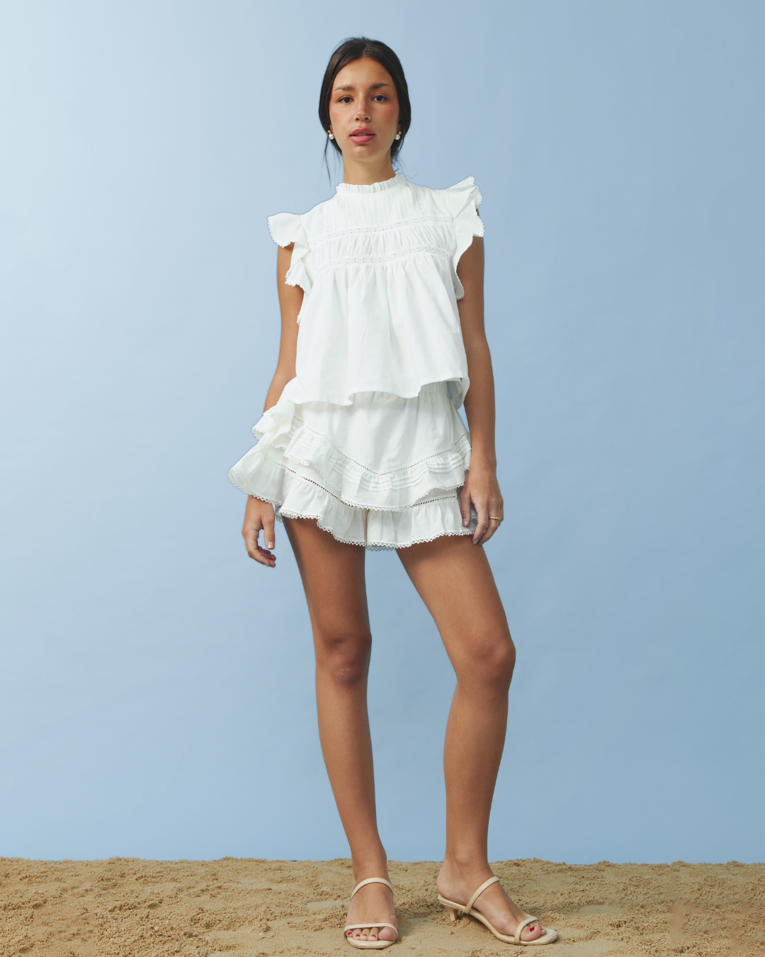 Edrea Skirt - White