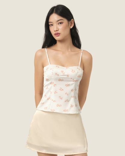 Flora Top - White