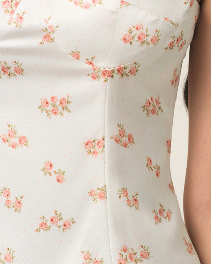 Flora Top - White