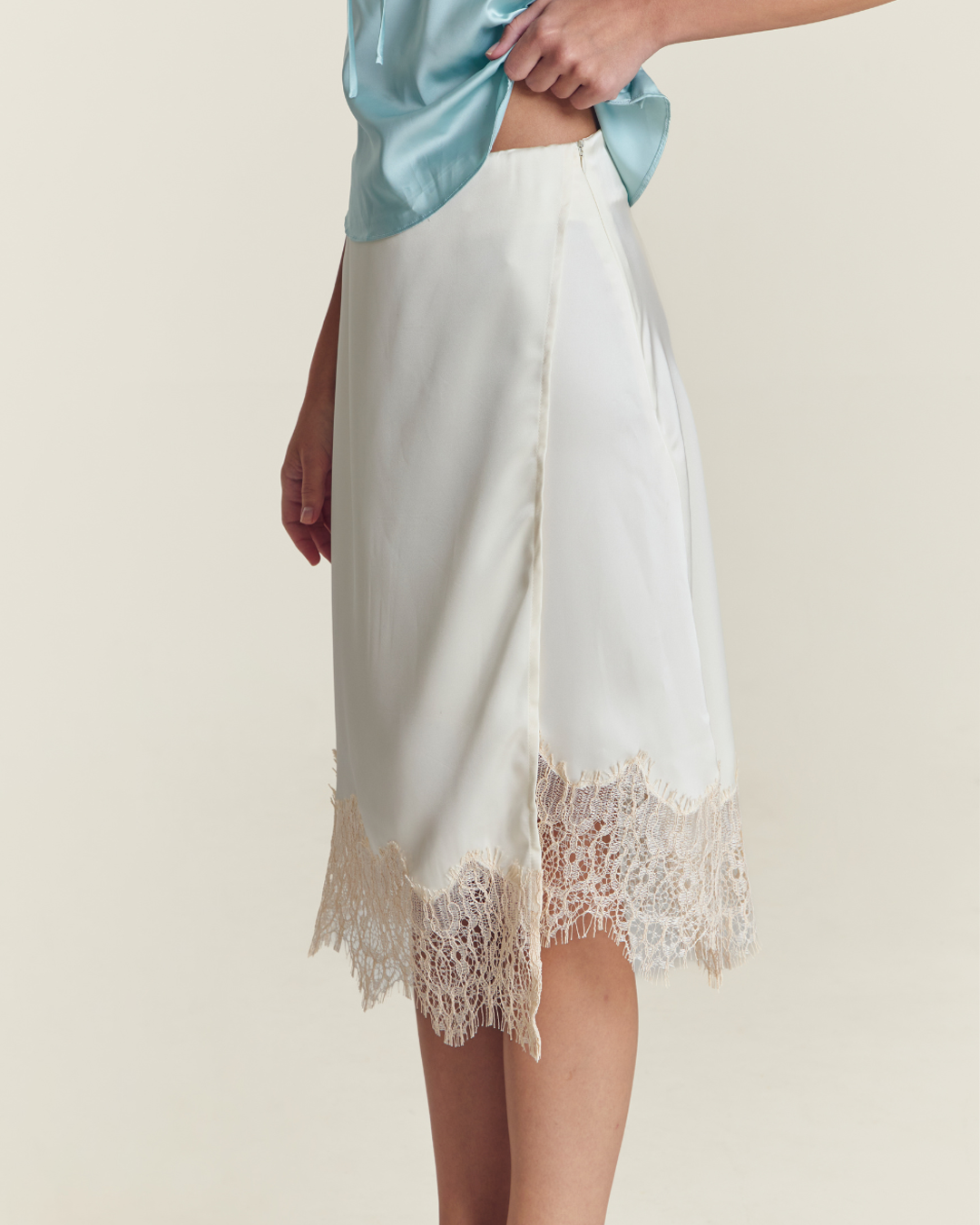 Hazel Skirt - Ivory