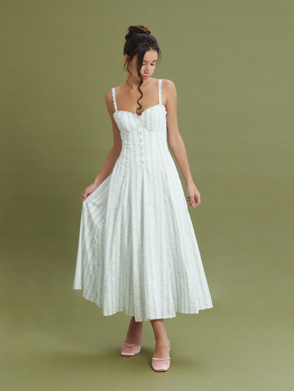 Daphne Dress - Lune (PO 10 Days)