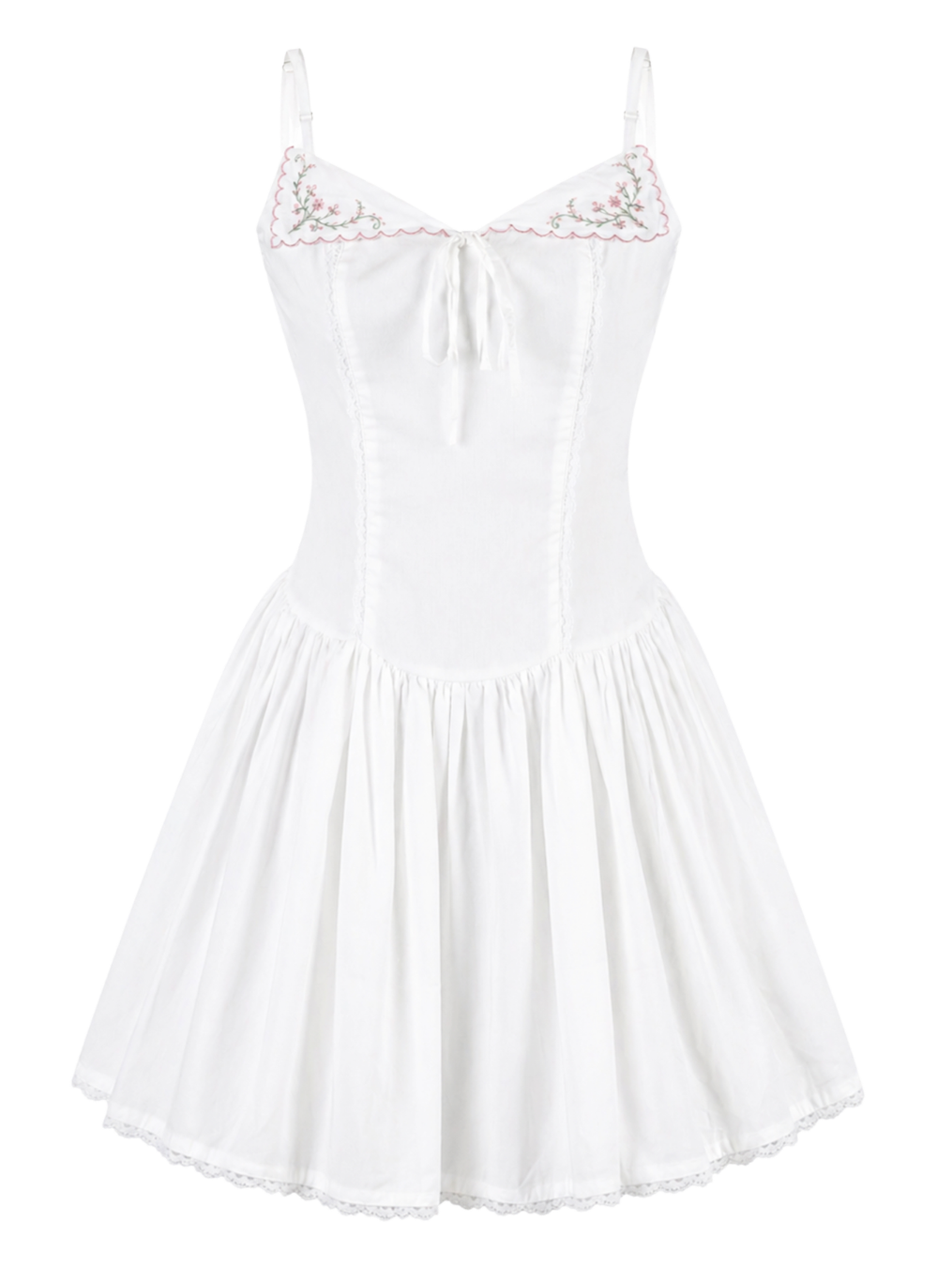 Coraline Dress - White Petal