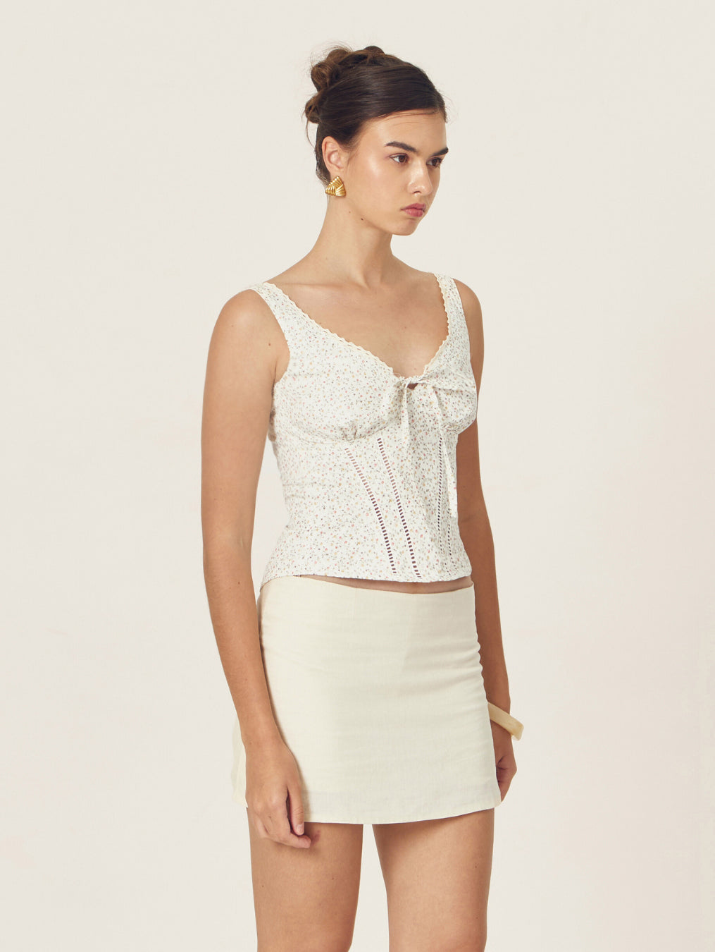 Harper SkIrt - Ivory