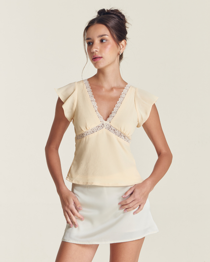 Meryl Top - Butter