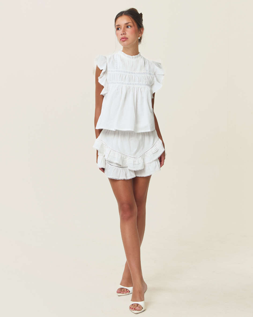 Edrea Skirt - White