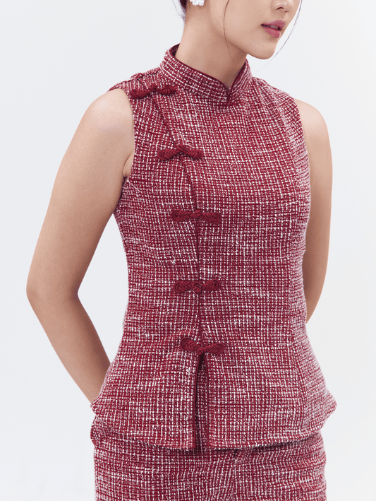 Michelle Top - Maroon