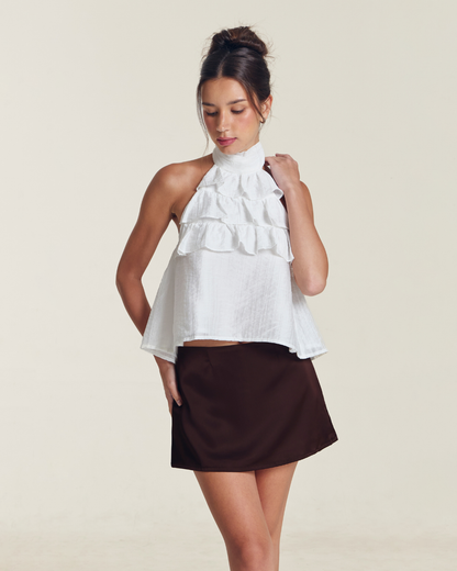 Addison Top - White