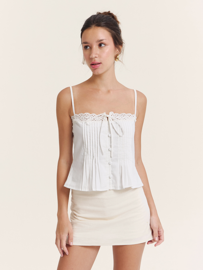 Isabelle Top - White