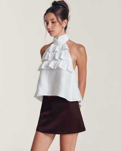 Addison Top - White