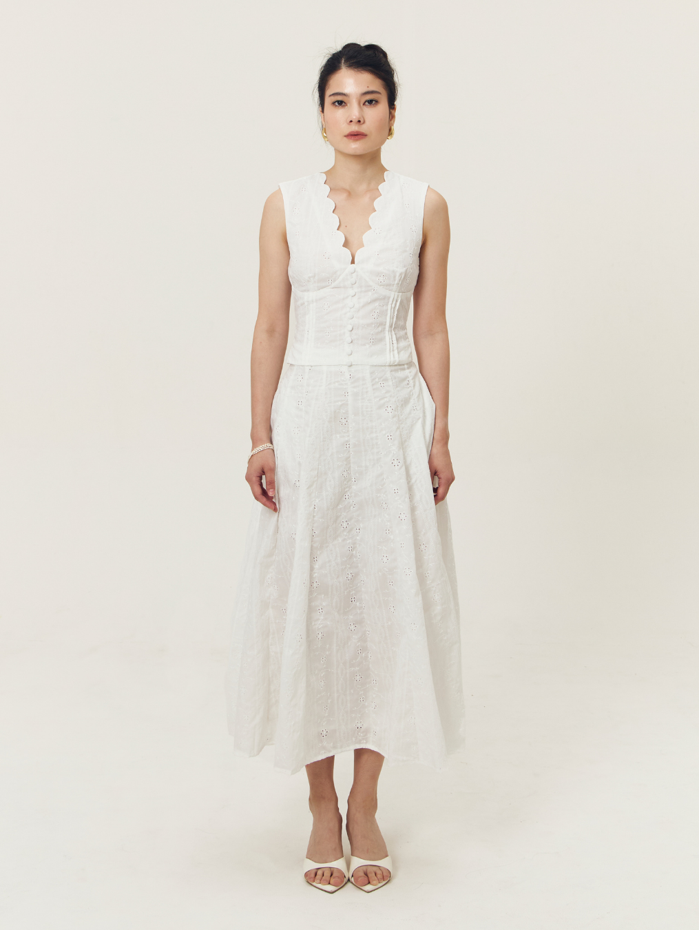Thea Top - White
