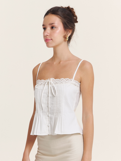 Isabelle Top - White