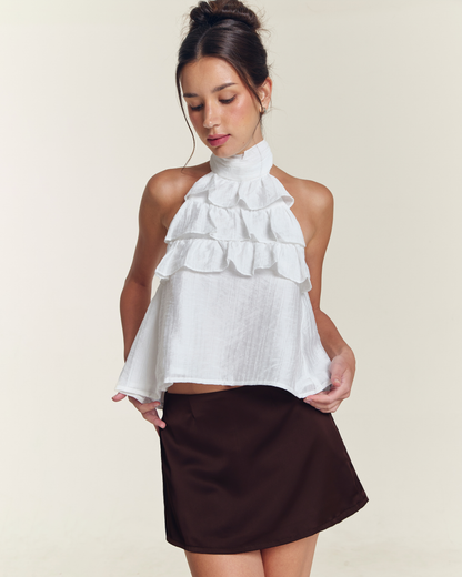 Addison Top - White