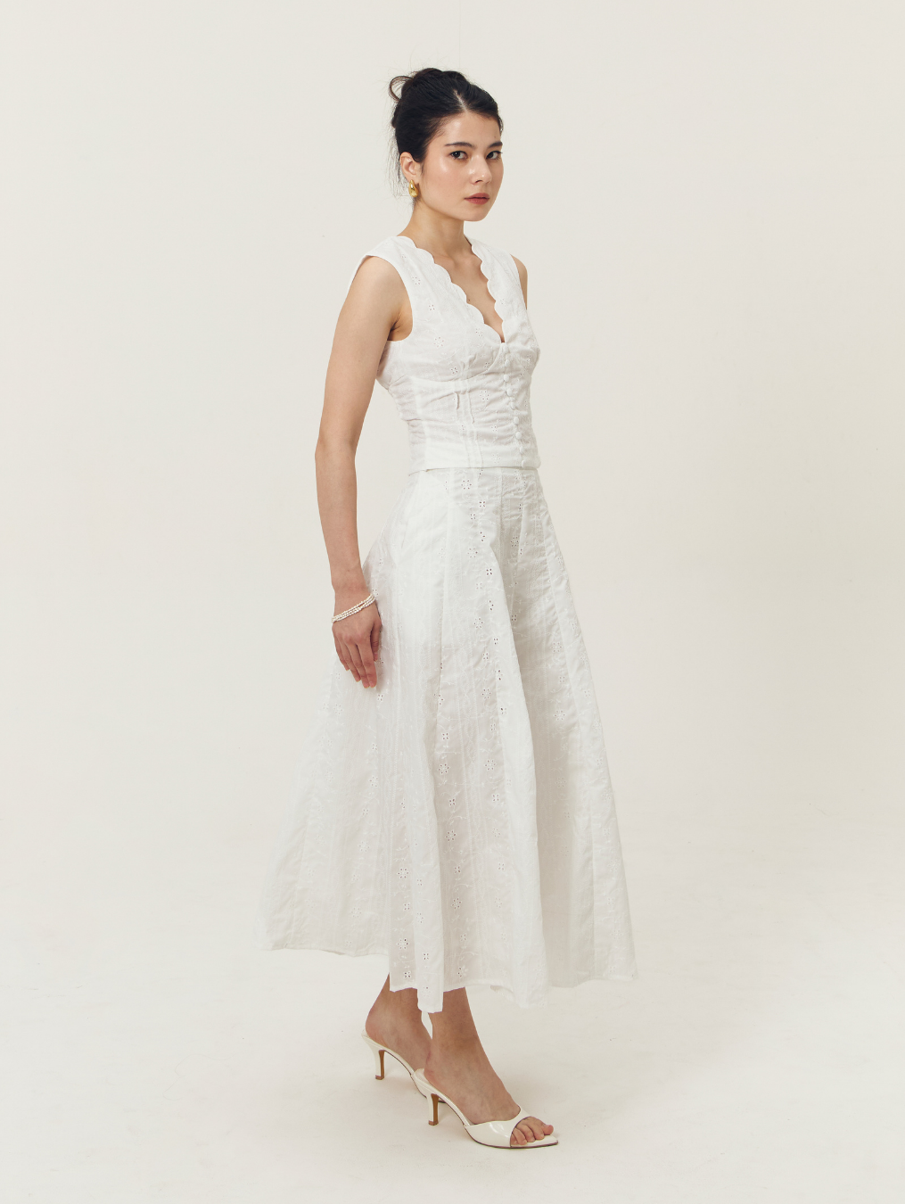Thea Top - White