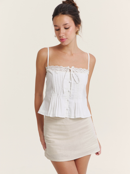 Isabelle Top - White