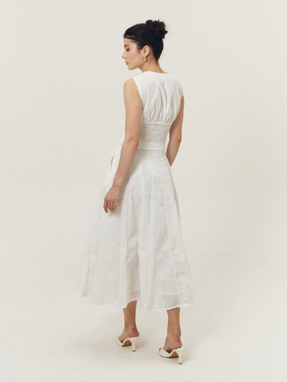 Thea Skirt - White