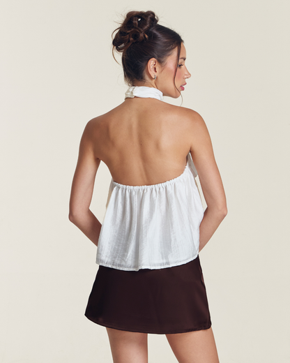 Addison Top - White