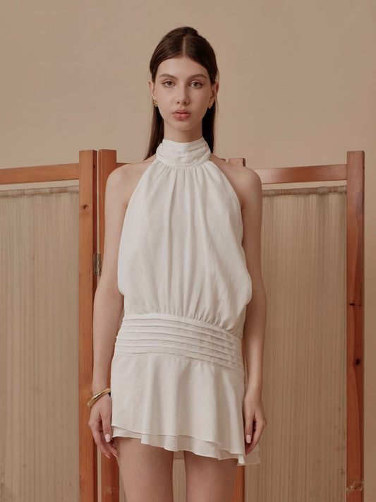 Sylvie Dress - White