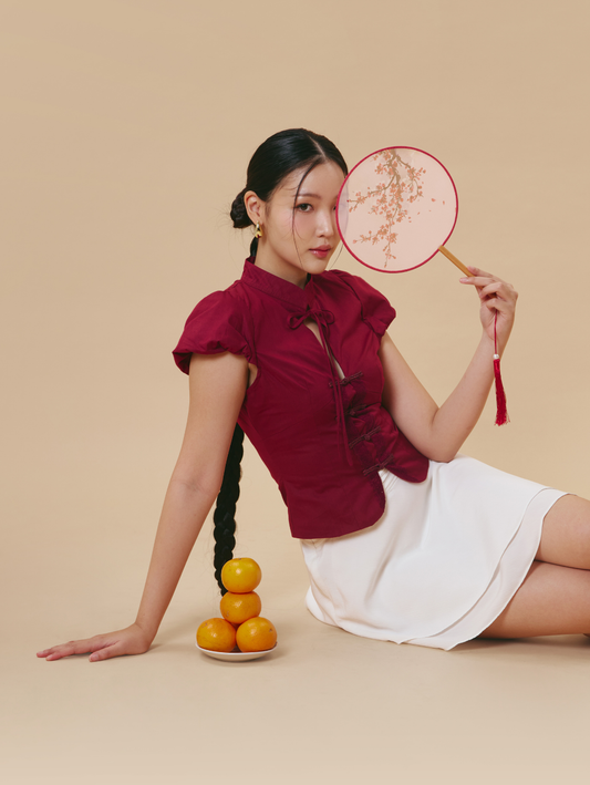 Chou Top - Maroon