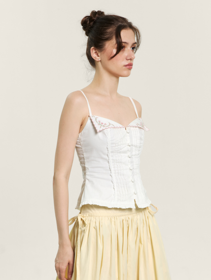 Clover Top - White Petal