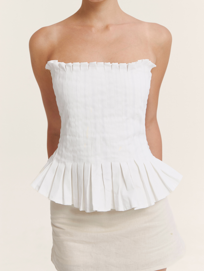 Charlotte Top - White