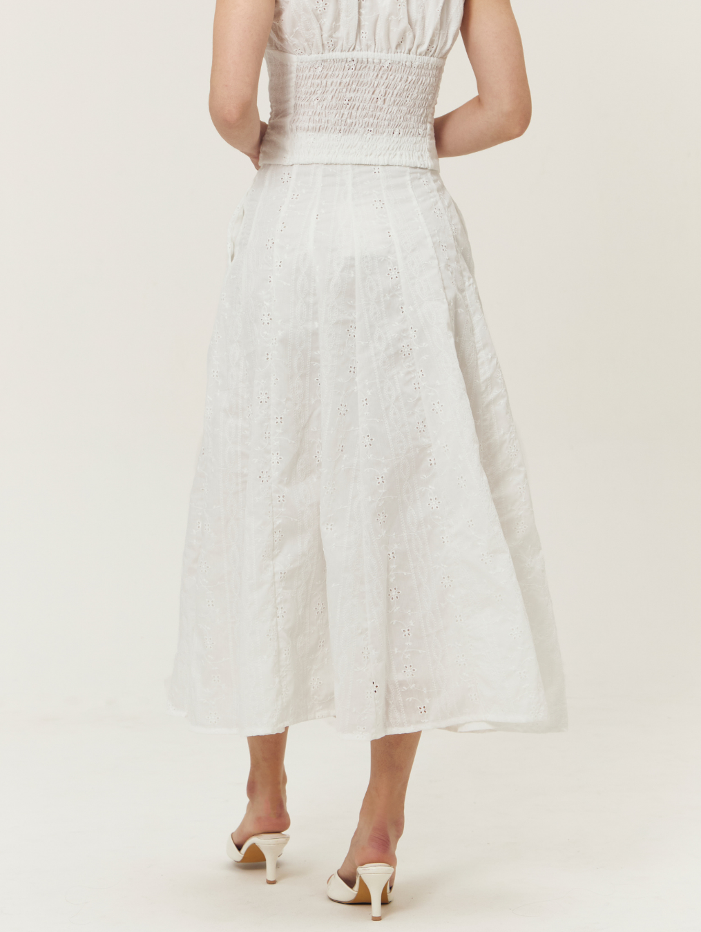 Thea Skirt - White