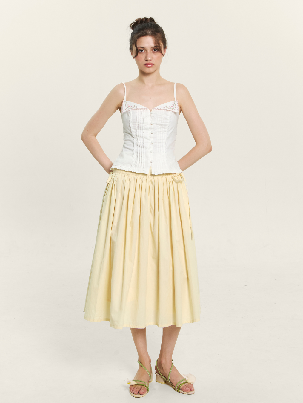 Clover Top - White Petal