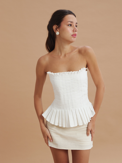 Charlotte Top - White