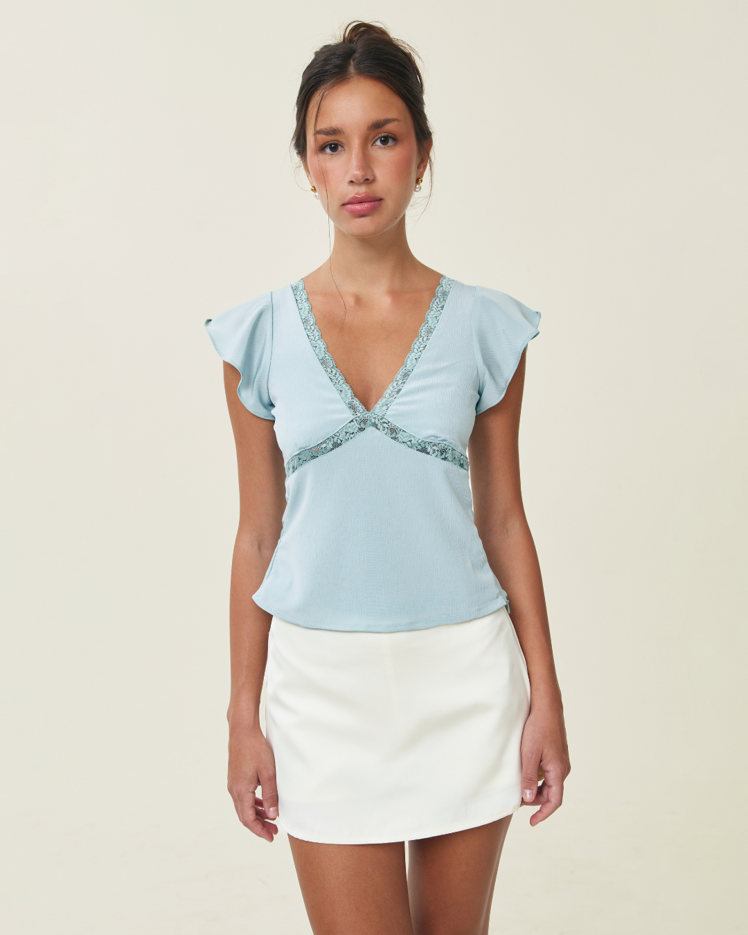 Meryl Top - Seafoam