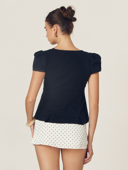 Estelle Top - Black