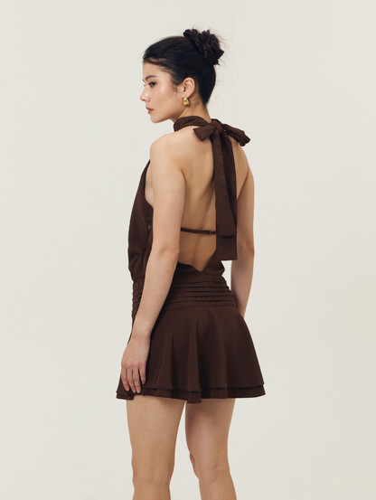 Sylvie Dress - Cinnamon