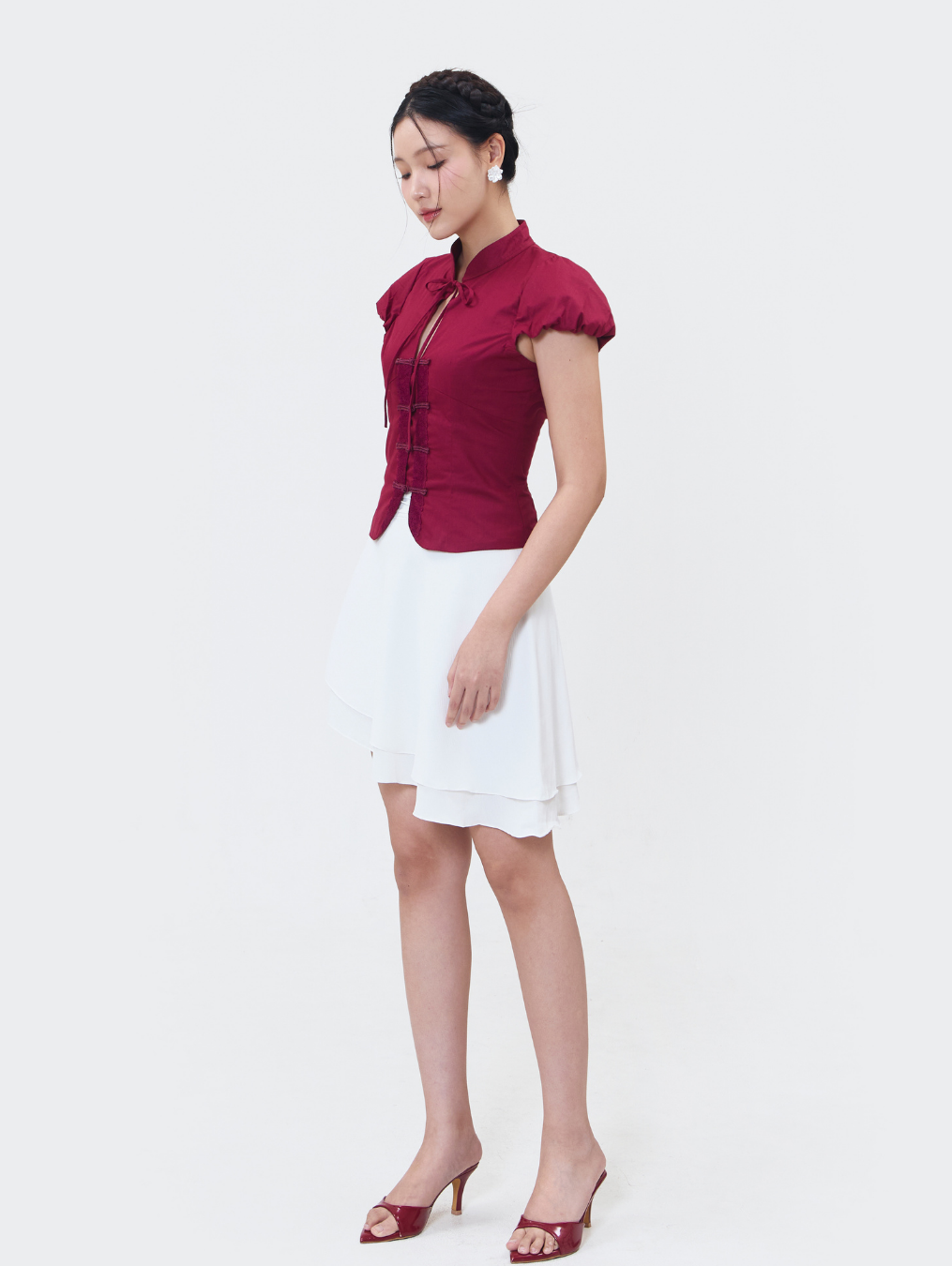Chou Top - Maroon